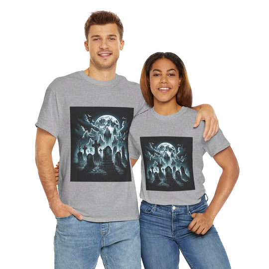 Haunted Graveyard Halloween Amazing T-Shirt