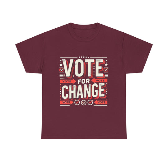 Eco-Friendly Voter T-Shirt - Green Vote - Creative Canvas Corner