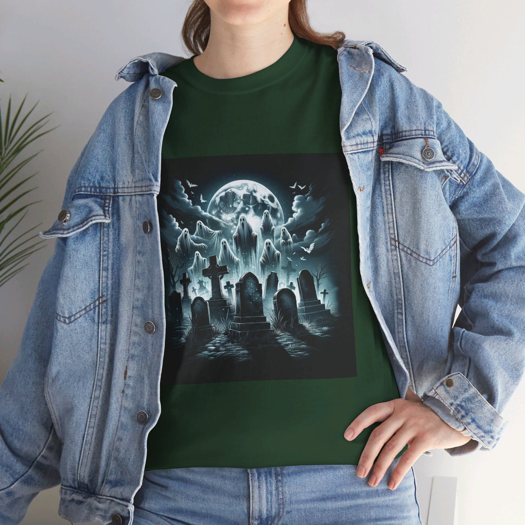 Haunted Graveyard Halloween Amazing T-Shirt