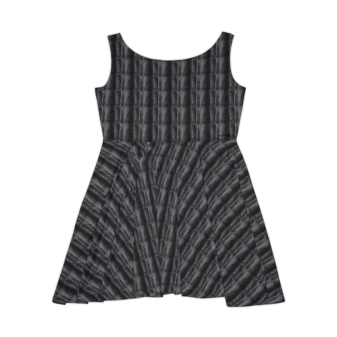 Sequin Bodice Skater Dress - Glamorous Party Wear