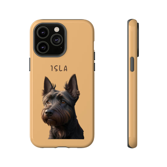 Custom Scottish Terrier Pet Phone Case with Photo and Name - Dog Lover's Gift - Creative Canvas Corner