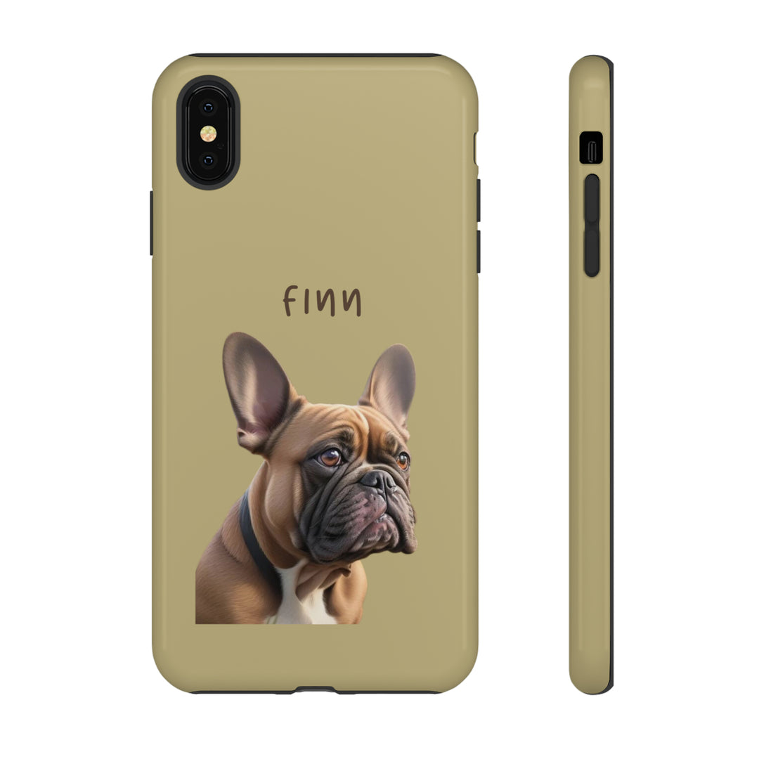 French Bulldog Custom Pet Phone Case with Photo and Name - Dog Lover's Gift - Creative Canvas Corner