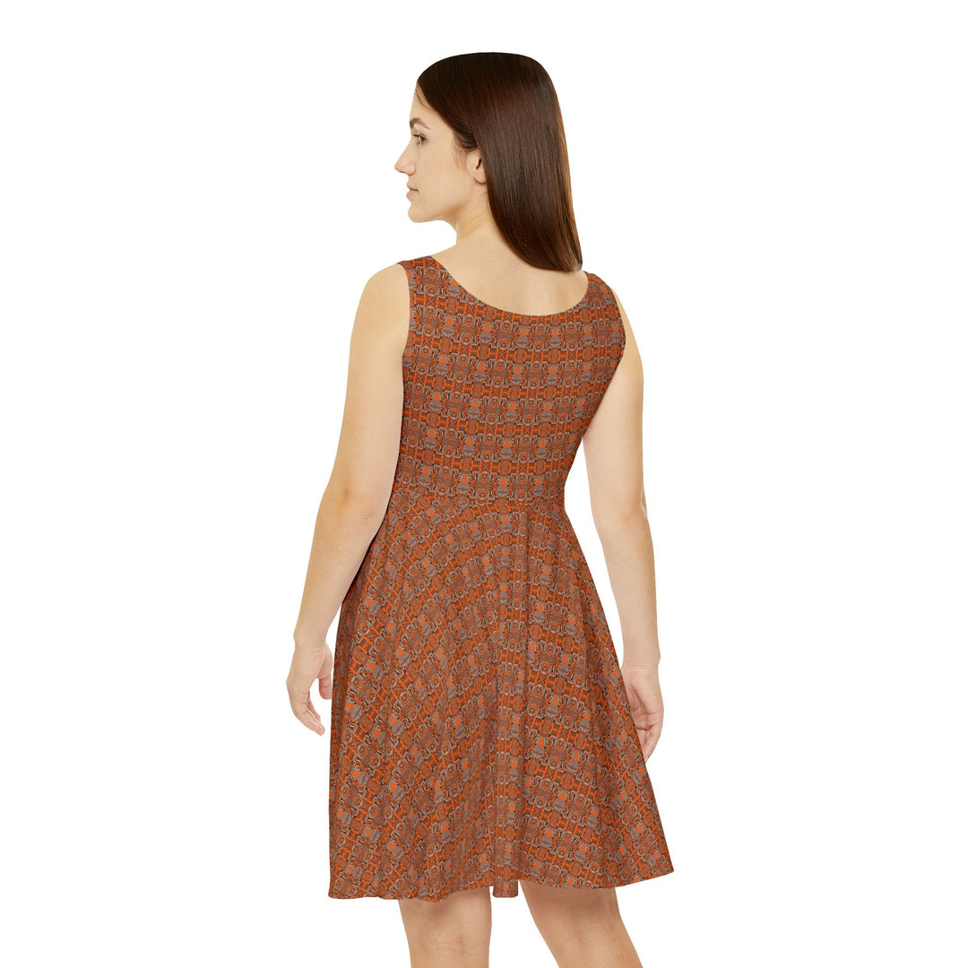 1960s Mini Skater Dress - Youthful & Chic - Creative Canvas Corner