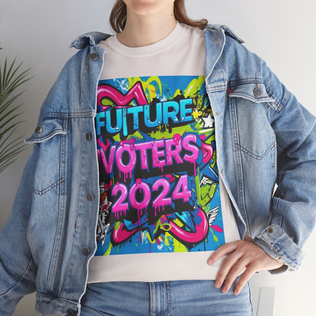 Vote 2024 Bold Typography T-Shirt - Creative Canvas Corner