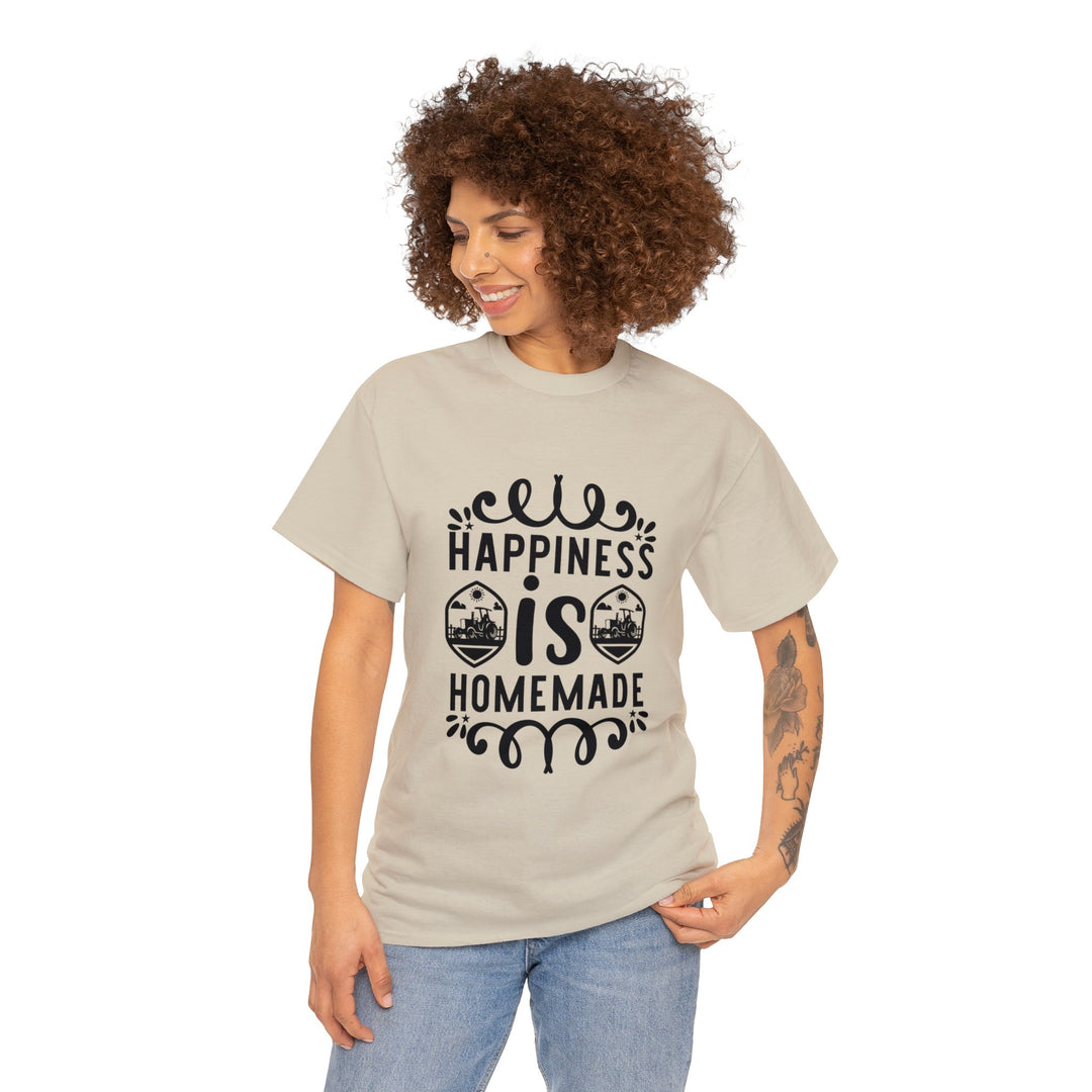 Unisex Heavy Cotton Tee - Classic Comfort and Durability - Creative Canvas Corner