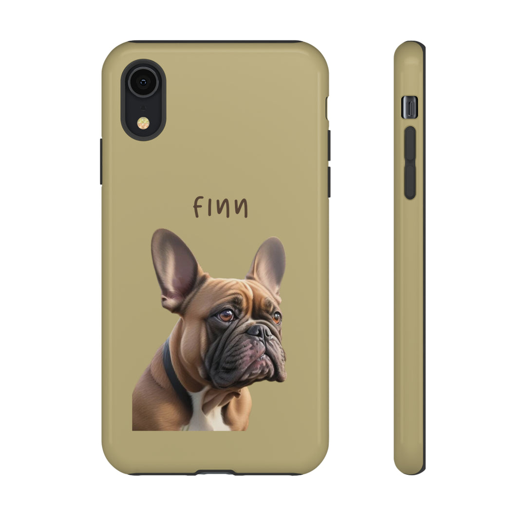 French Bulldog Custom Pet Phone Case with Photo and Name - Dog Lover's Gift - Creative Canvas Corner