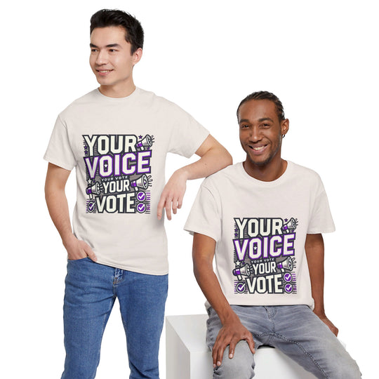 Rock the Vote T-Shirt - Make Your Voice Heard! - Creative Canvas Corner