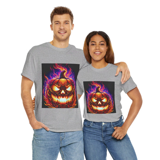 Spooky Pumpkin Face Halloween Amazing T-Shirt