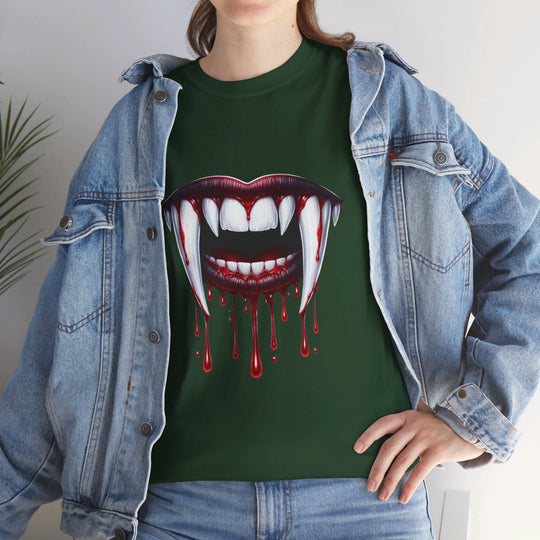 Vampire Fangs Halloween T-Shirt