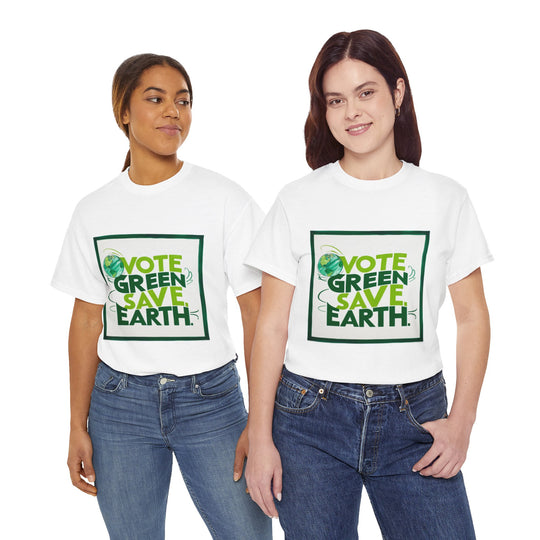 🗳️ Vote for the Planet: Eco-Friendly Election T-Shirt 🌍 - Creative Canvas Corner