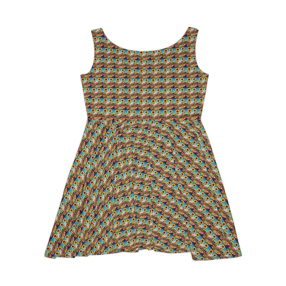 Garden of Courage Women Skater Dress - Creative Canvas Corner