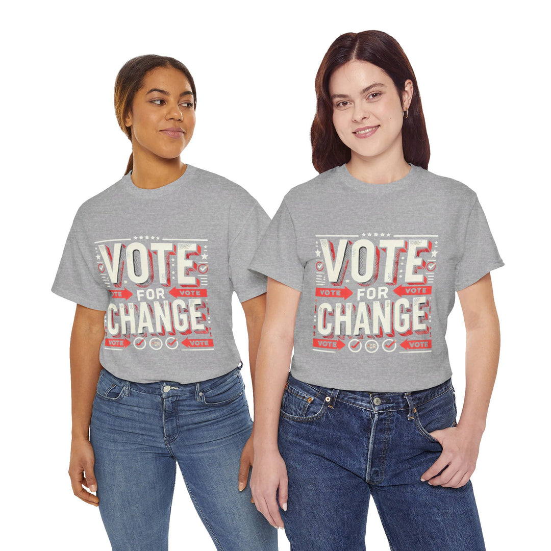 Eco-Friendly Voter T-Shirt - Green Vote - Creative Canvas Corner