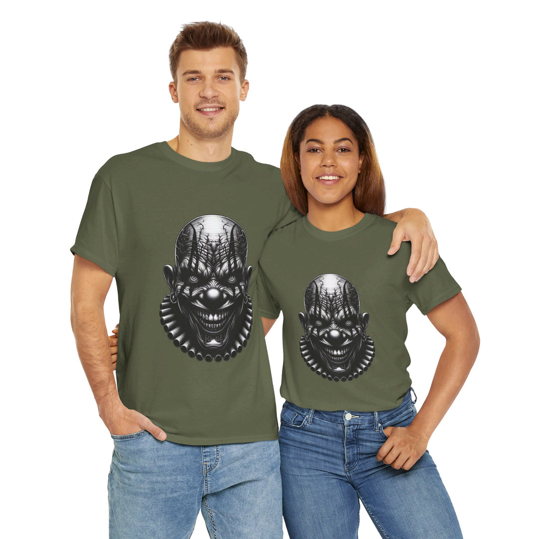 Creepy Clown Halloween T-Shirt