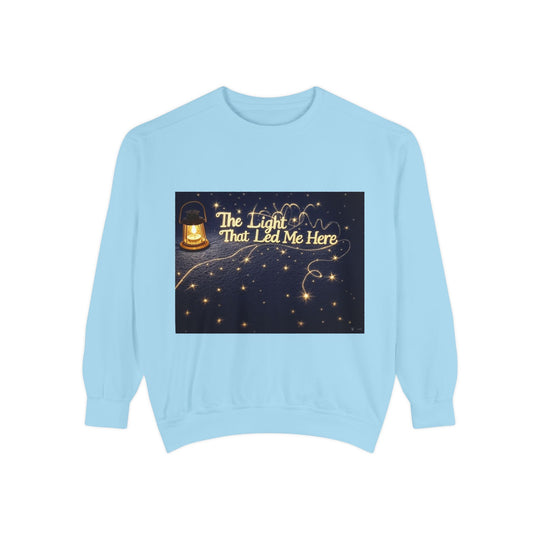 The Light That Led Me Here – guided by mom’s light sweatshirt