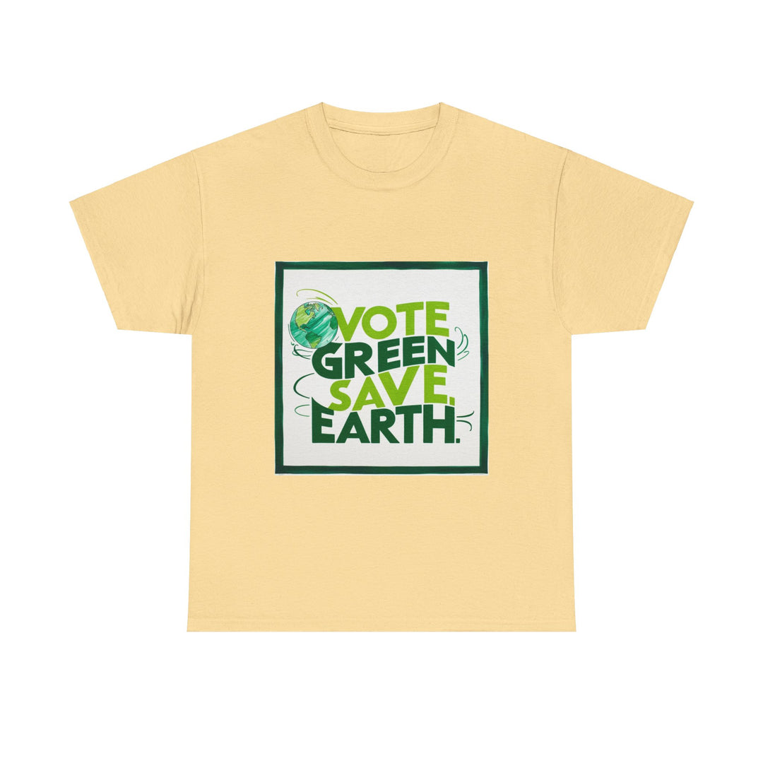 🗳️ Vote for the Planet: Eco-Friendly Election T-Shirt 🌍 - Creative Canvas Corner