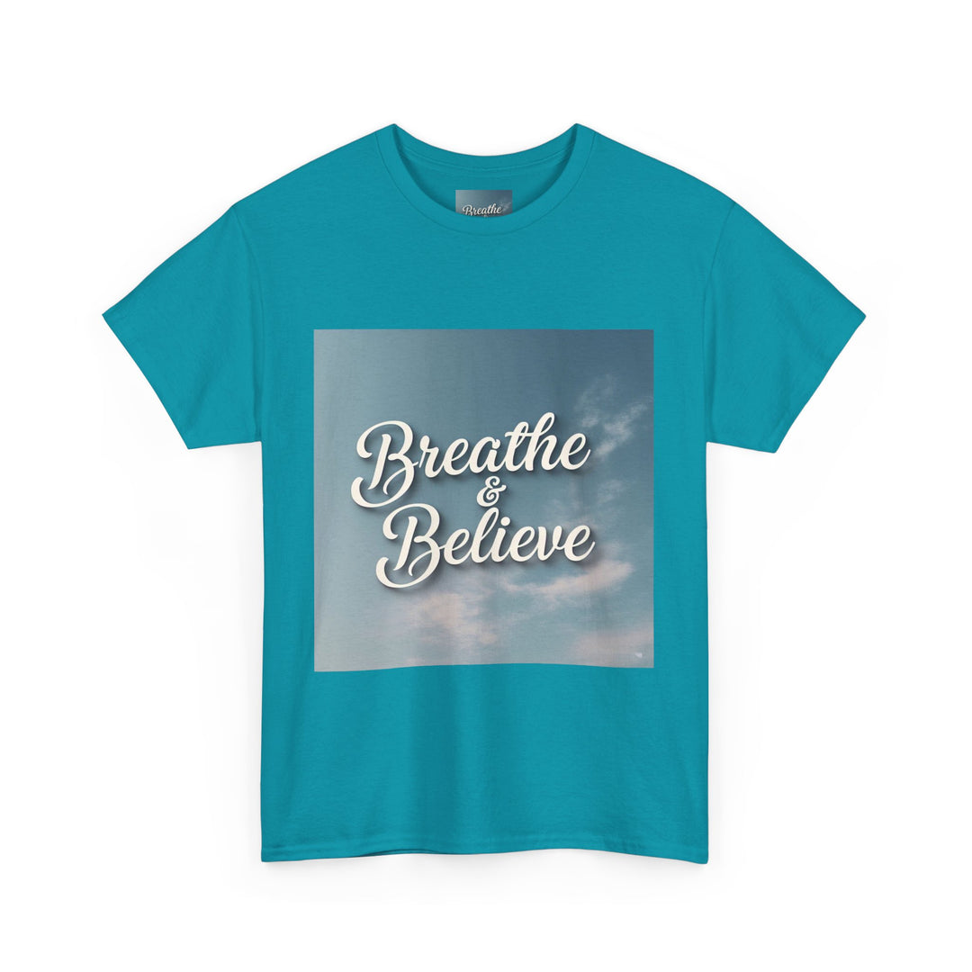 Breathe & Believe T-Shirt – meditation t-shirt