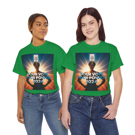 🌊 Wave of Change Vote 2024 T-Shirt - Creative Canvas Corner