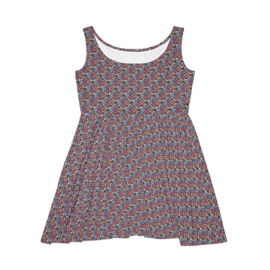 Mandala Vibe Women Skater Dress