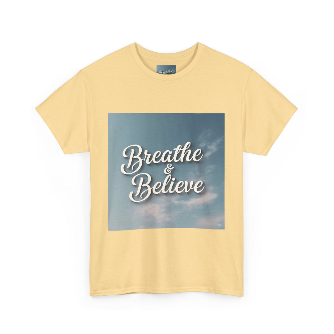 Breathe & Believe T-Shirt – serene spirit shirt