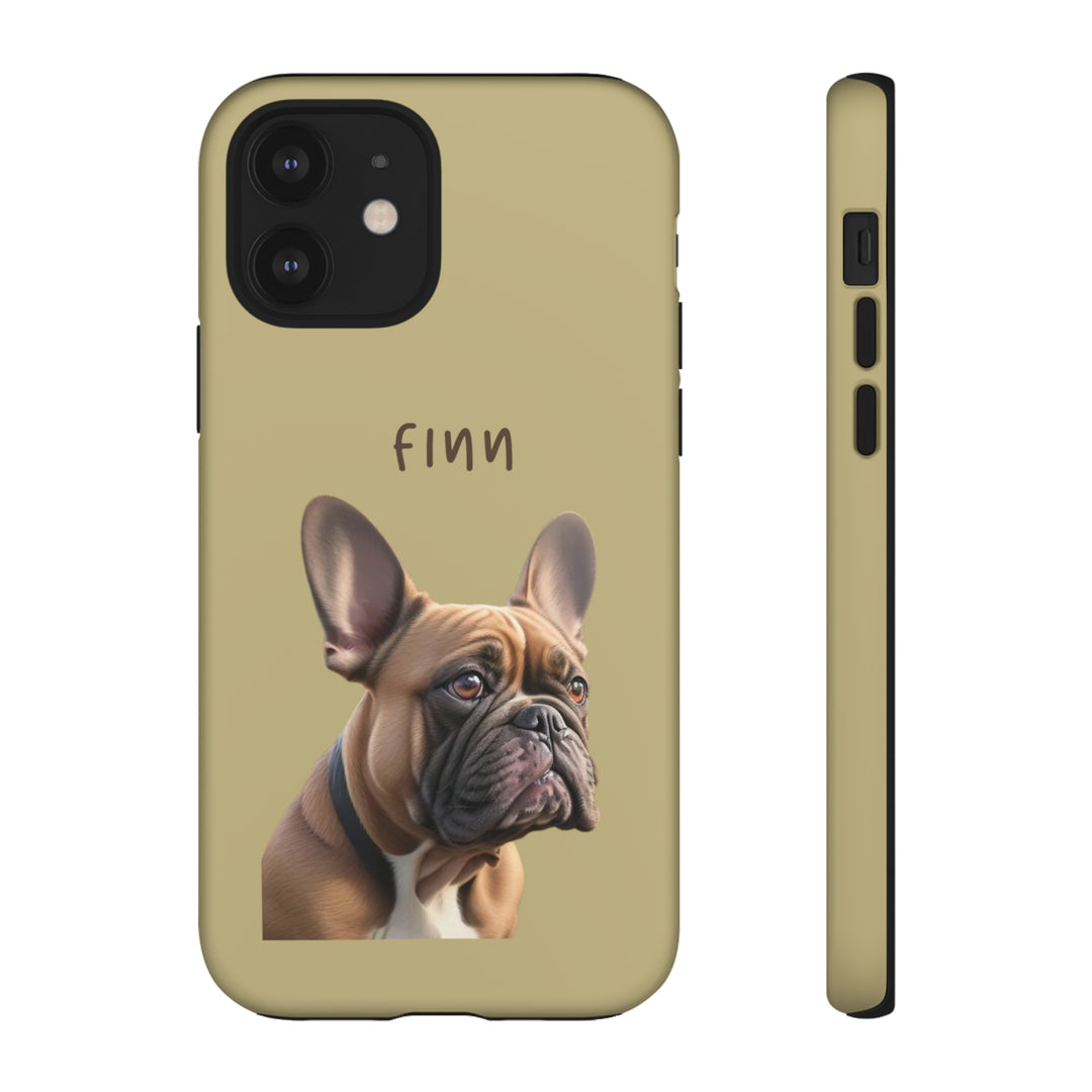 French Bulldog Custom Pet Phone Case with Photo and Name - Dog Lover's Gift - Creative Canvas Corner