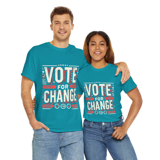 Eco-Friendly Voter T-Shirt - Green Vote - Creative Canvas Corner