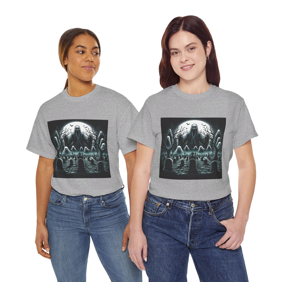 Haunted Graveyard Halloween T-Shirt