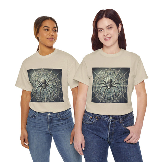 Spooky Spider Web Halloween T-Shirt