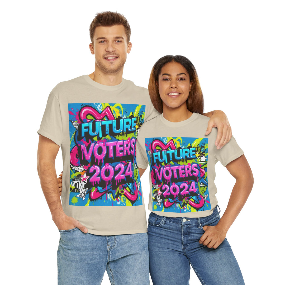 Vote 2024 Bold Typography T-Shirt - Creative Canvas Corner