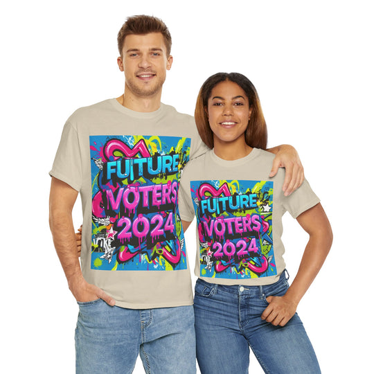 Vote 2024 Bold Typography T-Shirt - Creative Canvas Corner