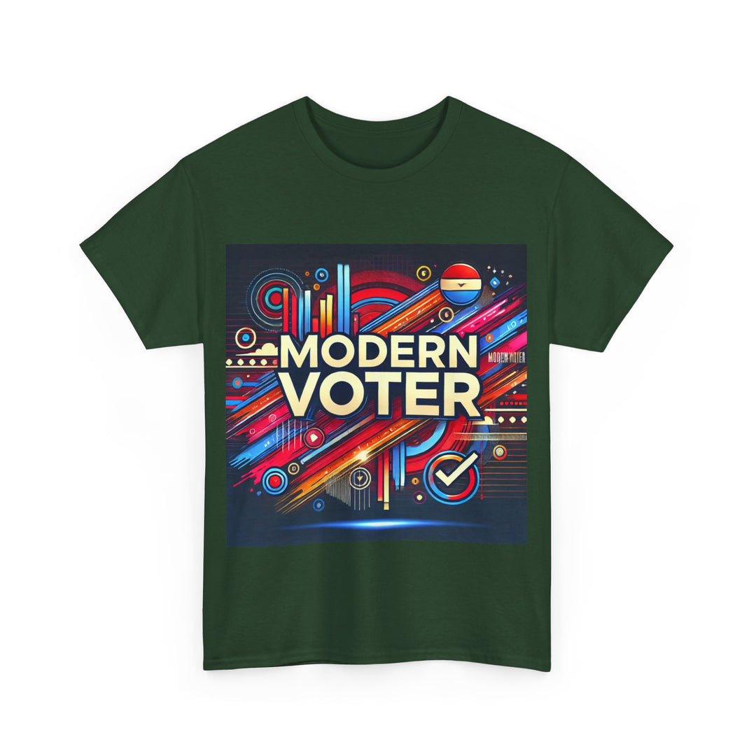 Modern Voter Tee - Fresh and Stylish - Creative Canvas Corner