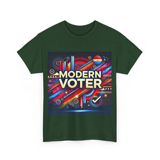 Modern Voter Tee - Fresh and Stylish - Creative Canvas Corner