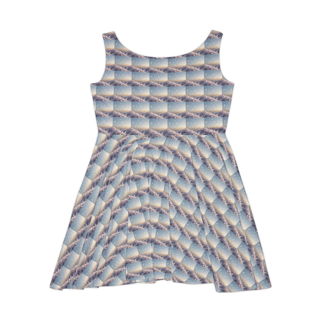 Petals in the Wind Women Skater Dress