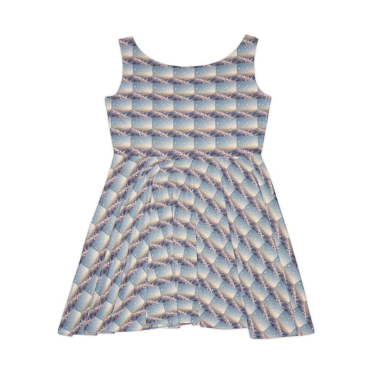 Petals in the Wind Women Skater Dress