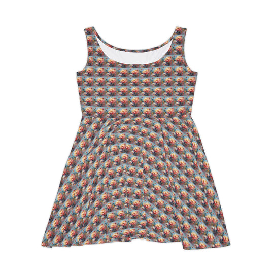 Bloom Canvas Whisper Women Skater Dress - Creative Canvas Corner