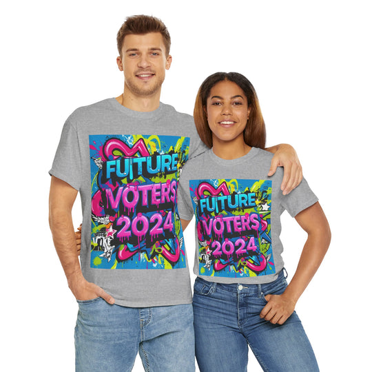 Vote 2024 Bold Typography T-Shirt - Creative Canvas Corner