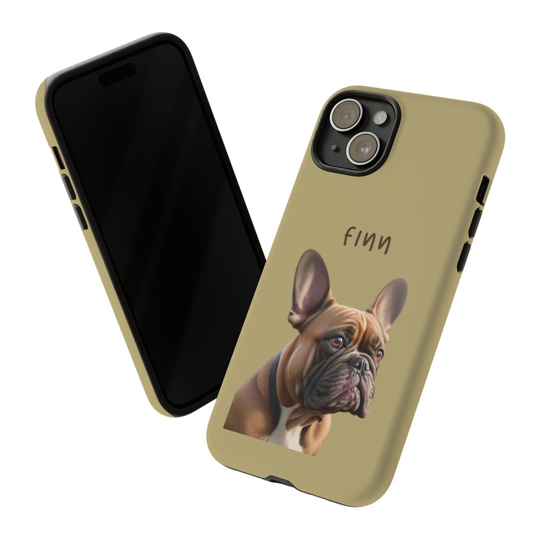 French Bulldog Custom Pet Phone Case with Photo and Name - Dog Lover's Gift - Creative Canvas Corner