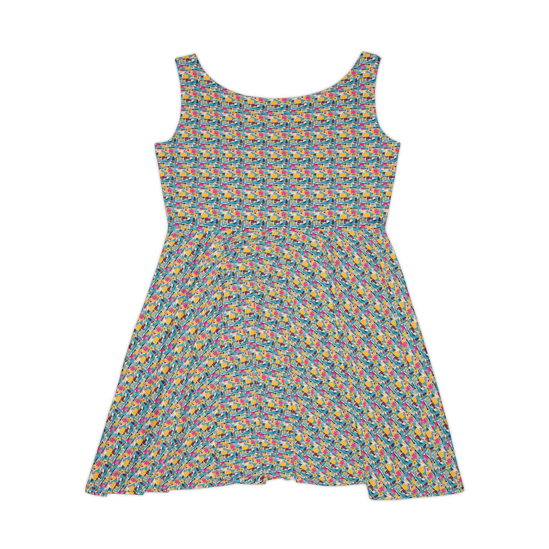 Wall Poster Vibe Women Skater Dress