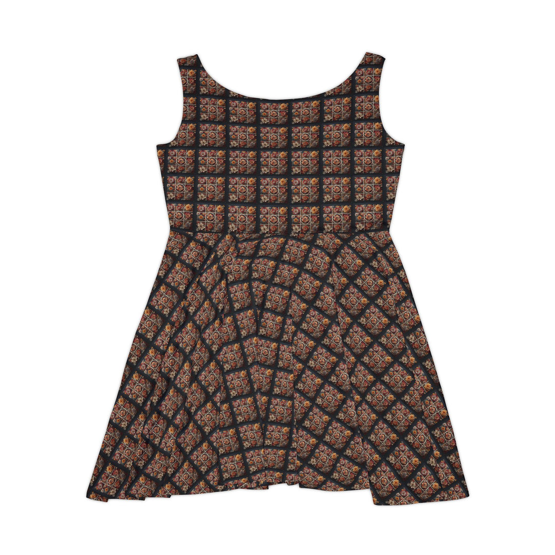 Bloom Boundaries Women Skater Dress - Creative Canvas Corner