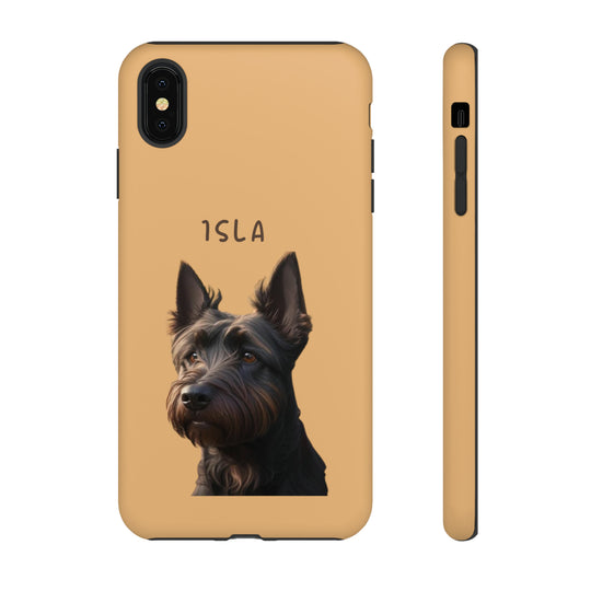 Custom Scottish Terrier Pet Phone Case with Photo and Name - Dog Lover's Gift - Creative Canvas Corner