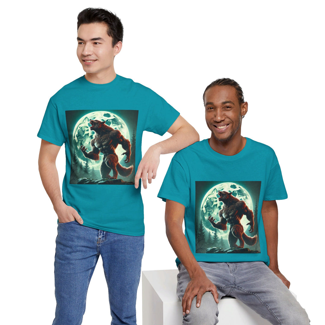 Full Moon Werewolf Halloween T-Shirt