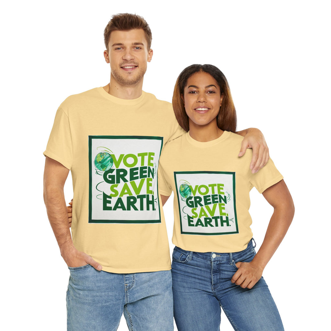 🗳️ Vote for the Planet: Eco-Friendly Election T-Shirt 🌍 - Creative Canvas Corner