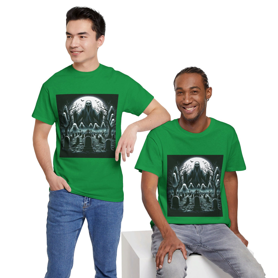 Haunted Graveyard Halloween T-Shirt