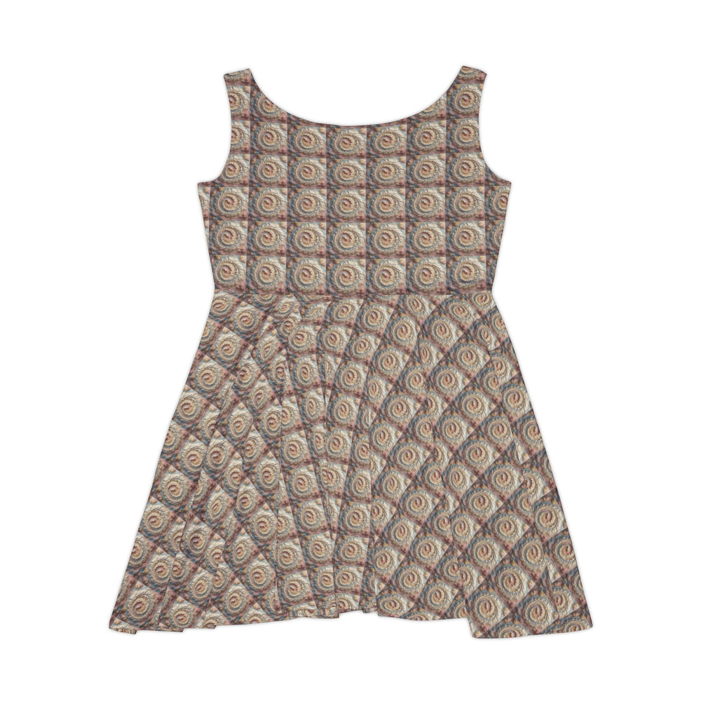 Pastel Melt Vibe Women Skater Dress
