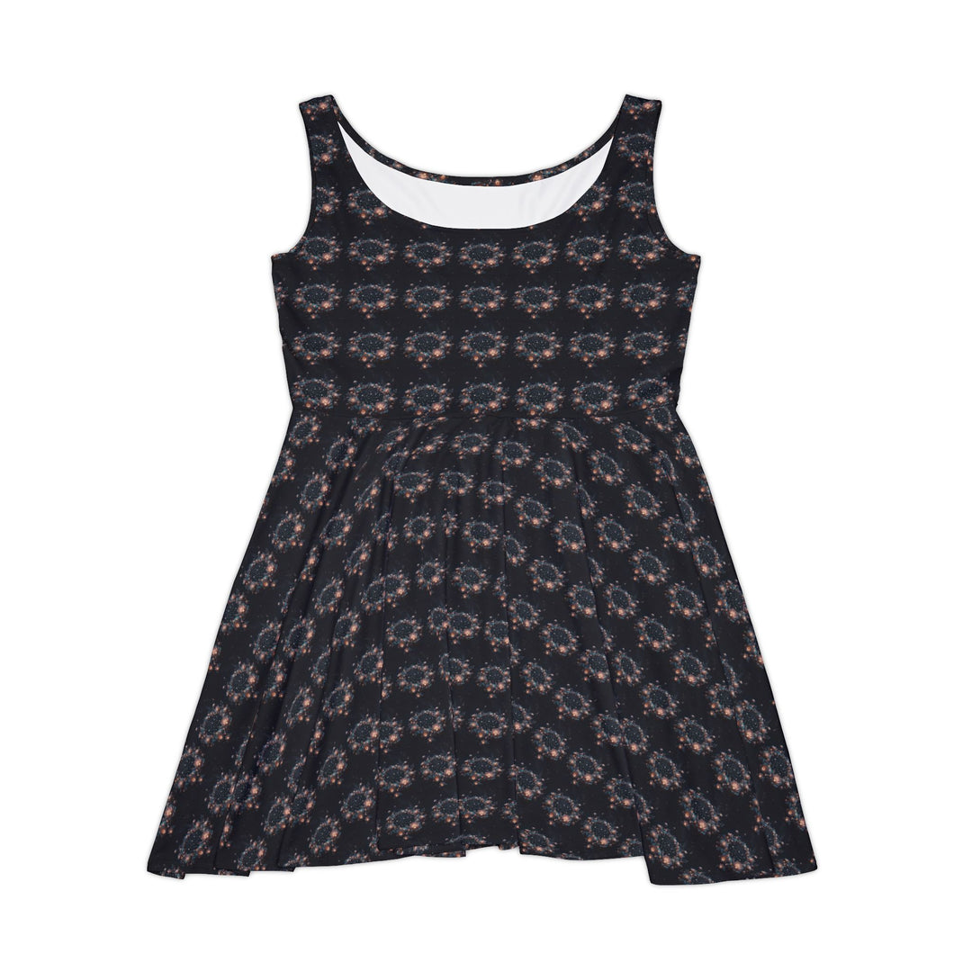 Celestial Petals Women Skater Dress - Creative Canvas Corner