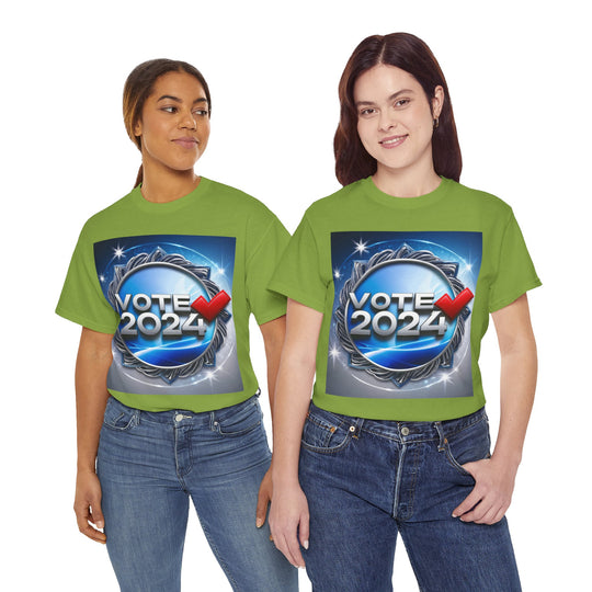 🌿 Eco-Friendly Vote 2024 T-Shirt - Creative Canvas Corner