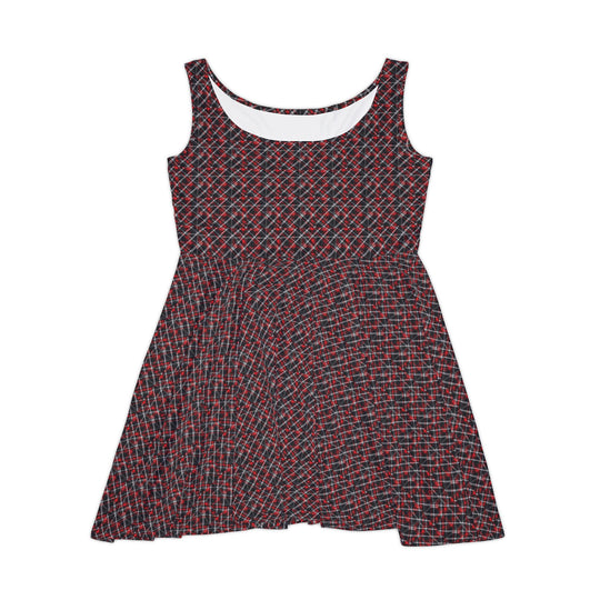 Mod Tartan Skater Dress - Punk Rock Revival