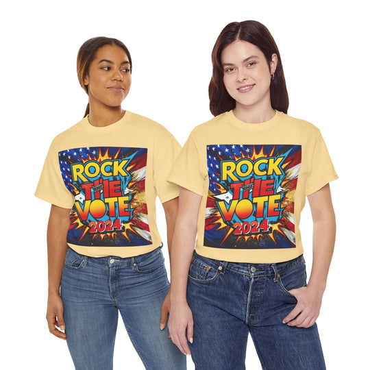 🌌 Starry Night Rock the Vote 2024 T-Shirt - Creative Canvas Corner