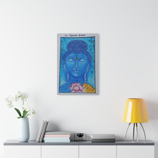 Gautam Buddha Acrylic Print — French Cleat Wall Art