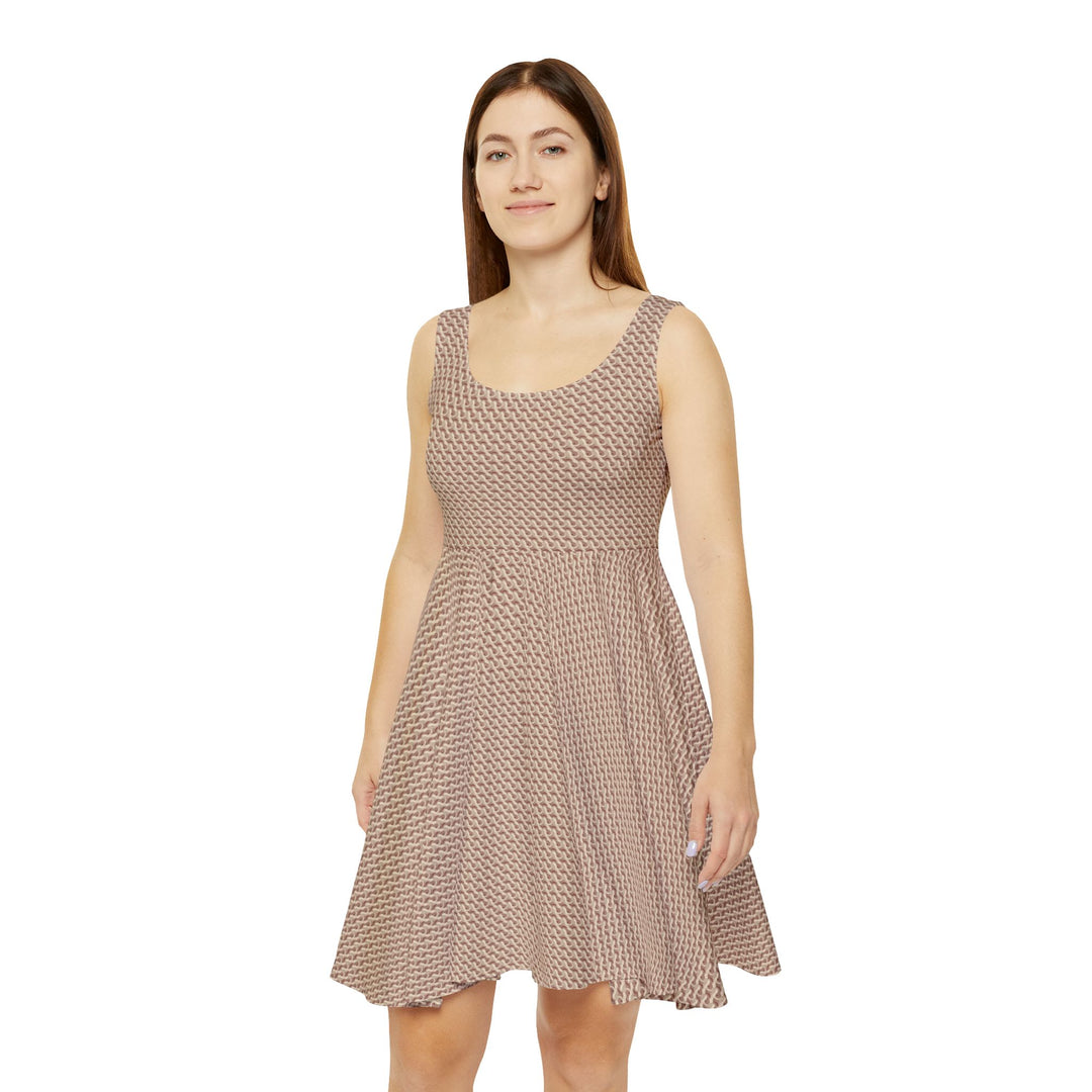 Rhythmic Pulse Skater Dress
