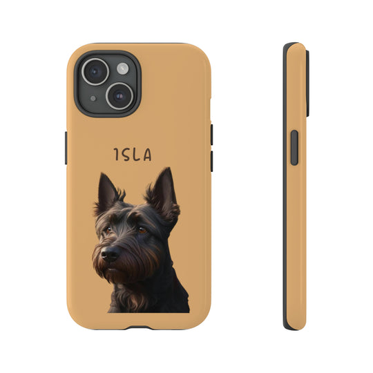 Custom Scottish Terrier Pet Phone Case with Photo and Name - Dog Lover's Gift - Creative Canvas Corner